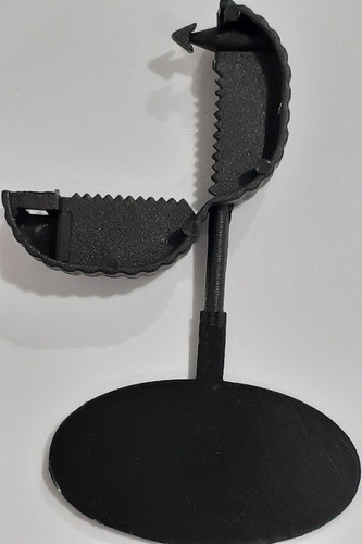 Selo Para Identificação De Linguiça (lacre) Oval Liso Preto 1