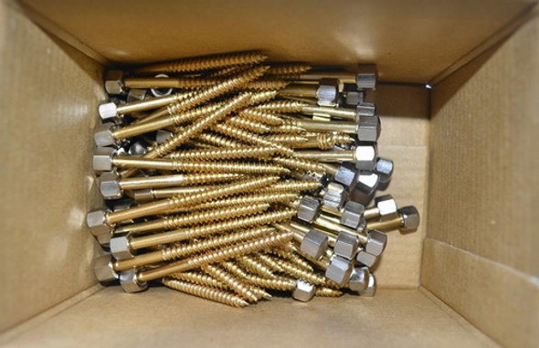 Tornillos Para Inodoro Y Bidet 22 X 70 Bronce Oferta!!!!! 1