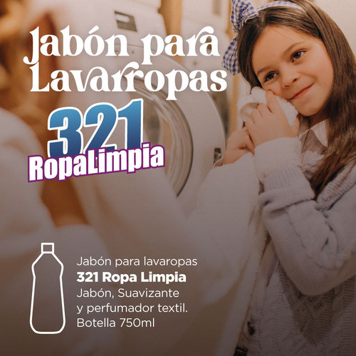 Jabón Lavarropa Eleka 3en1 Jabón+suavizante+perfumador 750cc 1