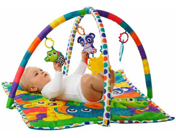 Gimnasio Bebe Alfombra Para Estimulacion Gigante Playgro 1