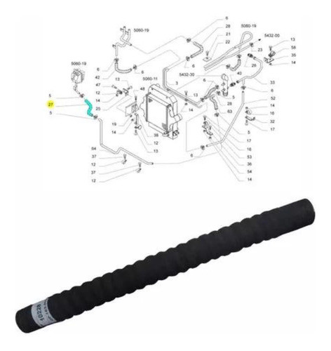 Manguera De Deposito De Agua Stralis Iveco 503102847 0