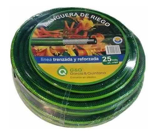 Manguera De Riego C/ Malla Reforzada 1/2 25mts 0
