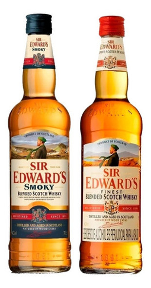 Whisky Sir Edwards Blended Scotch + Smoky Blended Scotch 0