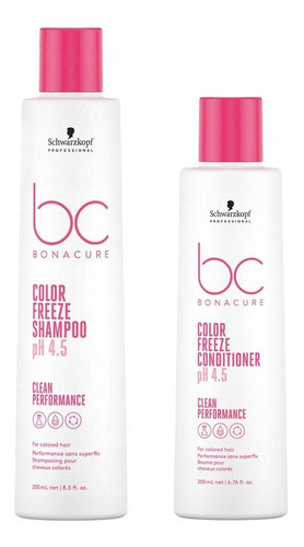 Pack Schwarzkopf Color Freeze Shampoo 250ml Y Acond 200ml 0