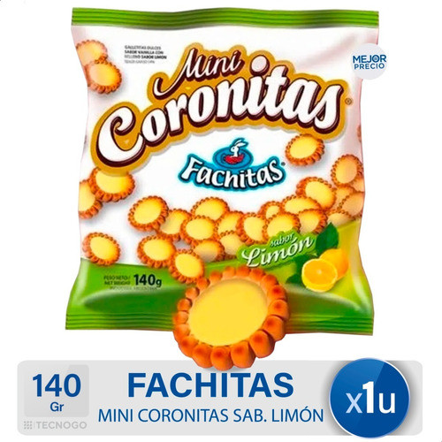 Galletitas Fachitas Mini Coronitas Limon - Mejor Precio 0