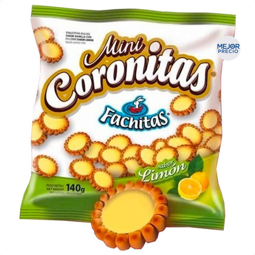 Galletitas Fachitas Mini Coronitas Limon - Mejor Precio 1