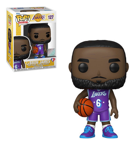 Funko Pop Nba Lakers Lebron James #127 Nuevo Original 0