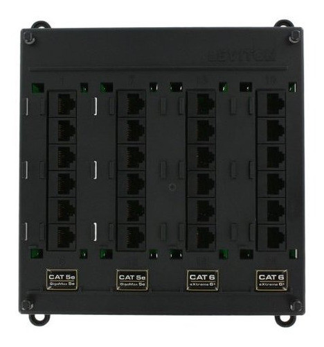 Panel De Parcheo Giratorio Y De Montaje Leviton 476tm652 Con 0