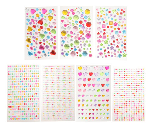 Adesivos De Recompensa Para Crianças, Acrílico Diy Crystal D 0