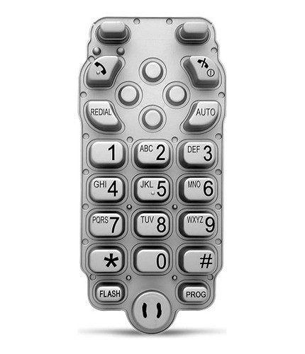 Teclado De Goma Para Teléfono (ktx 1311) 0