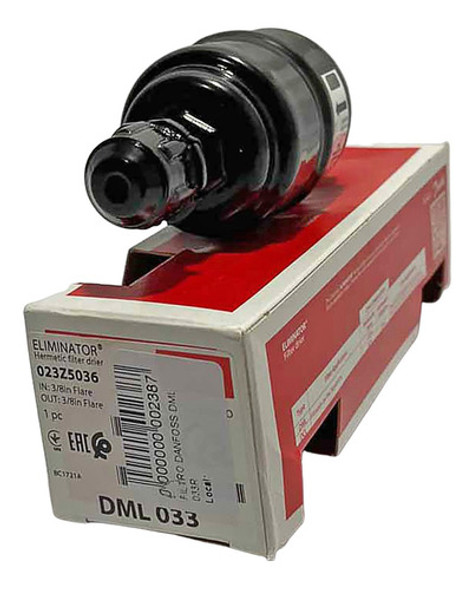 Filtro Secador Dml 033r 3/8r Rosca 023z5036 Danfoss 0