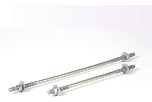 Esparrago Doble Rosca 30cm Tejido Tuercas Y Arandelas X 100 0