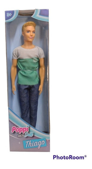 Muñeco Thiago Poppi Juguete Niño Niña Articulado Modelos 1