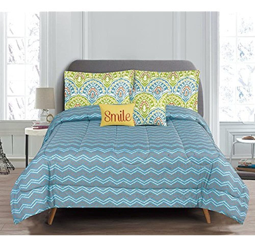 Rt Designers Collection Dakota Juego De Edredón Reversible E 1