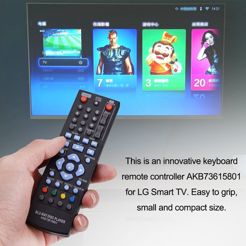 Akb73615801 Substituição Tv Controle Remoto Para LG Blu-ra 1