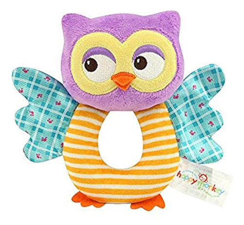 Tololo Owl Soft Rattle Toy Por Más De 0 Meses 0