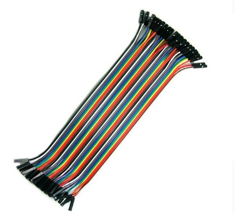 Pack 40 Cable Dupont Arduino Hembra Hembra 20cm 1