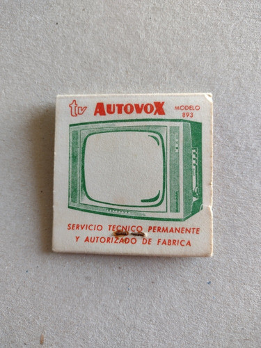 Caja De Coleccion  Publicidad Televisores Autovox 0