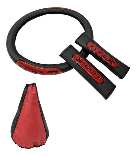Para Vw Up Cubre Volante Cubre Cinturón Cubre Palanca 0