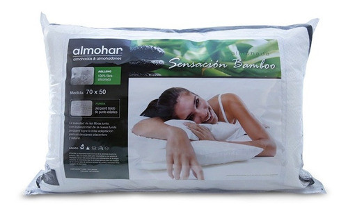 Almohada Almohar Sensación Bamboo Tacto Super Suave 70x50cm 0