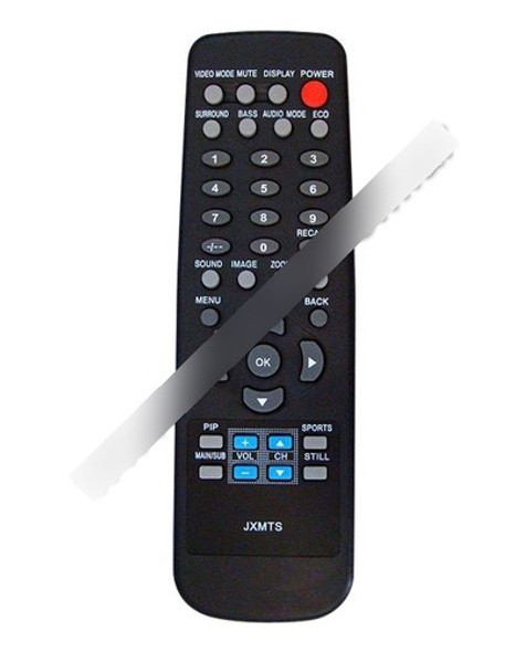 Control Remoto P/ Sanyo - Noblex - Philco - Jvc -lcd/led Pip 0