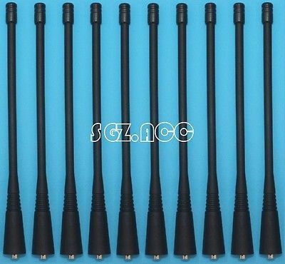 Para Motorola 10 X Antena Uhf Cp150 Cp200 Ct250 Ct450 Sp50 H 1