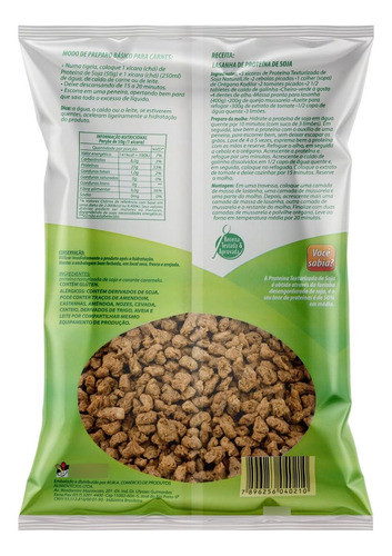 Kit C/ 4 Proteína Texturizada De Soja Carne Natural Life 1