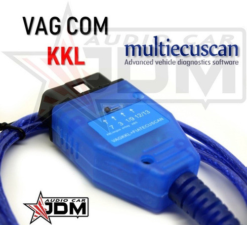 Scanner Vag Com 409.1 Kkl Switch + Soft Fiat Multiecuscan 1