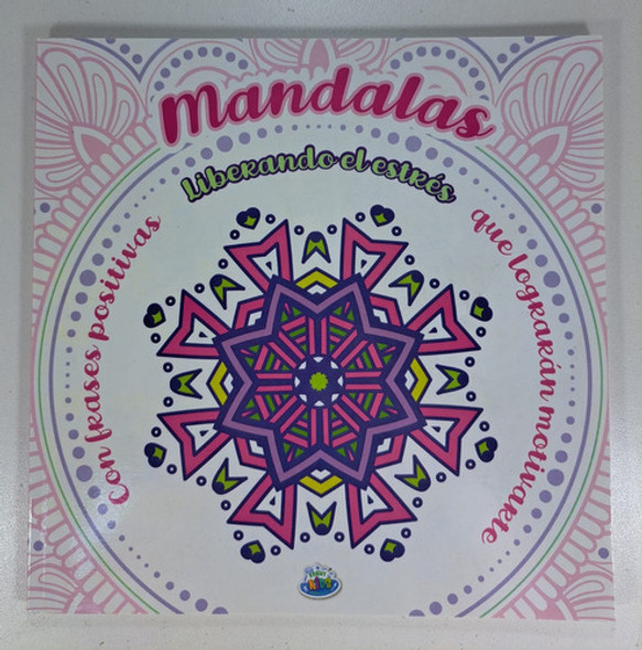 Lote X 2 Mandalas Para Colorear Liberando Estrés / Animales 1