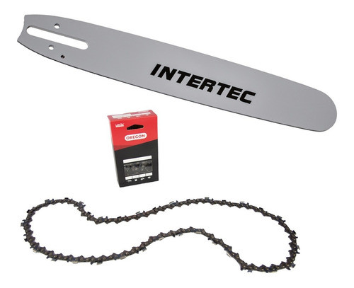 Sabre Maciço 34cm + Corrente Para Motosserra Stihl Ms381 0