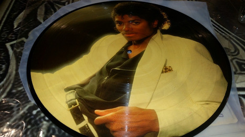Michael Jackson Thriller Lp Picture Usa Muy Bueno 1983 1