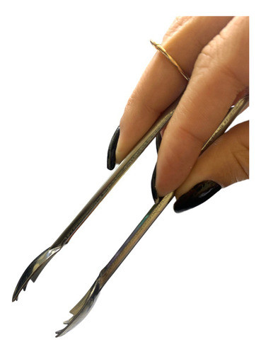 Kit 12 Mini Pegador Universal Cozinha Aço Inox 12cm 1