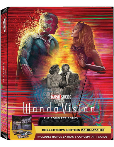 4k Ultra Hd Blu-ray Wandavision Complete Series Steelbook 0