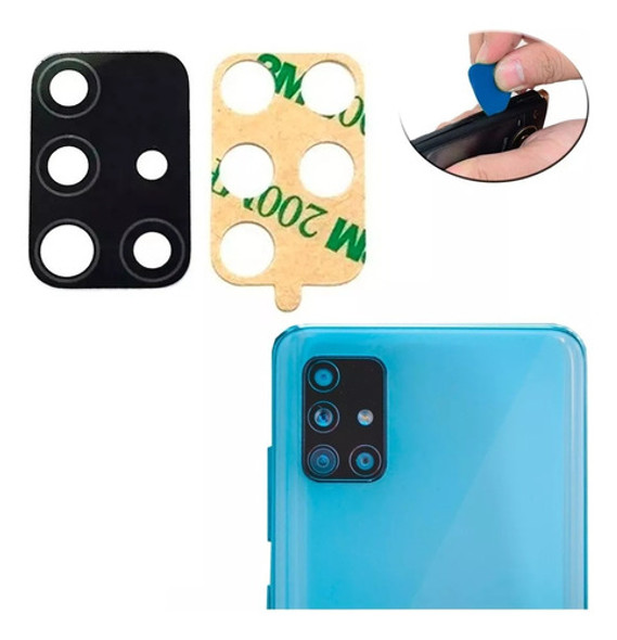 Vidrio Lente Protector Camara Para Samsung A51 A515 A516 0
