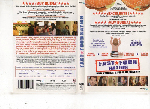 Fast Food Nation - Dvd Original - Buen Estado 0