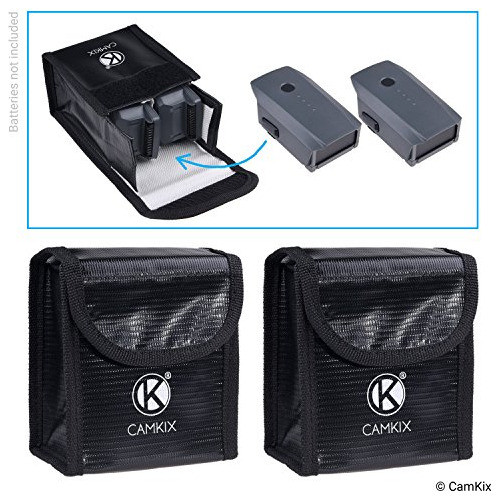 Bolsa De Seguridad Para Baterias Dji Mavic Pro/platinum 2un. 1