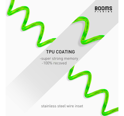 Booms Fishing Cordones En Espiral T01, 3 Paquetes De 79 Pul. 1