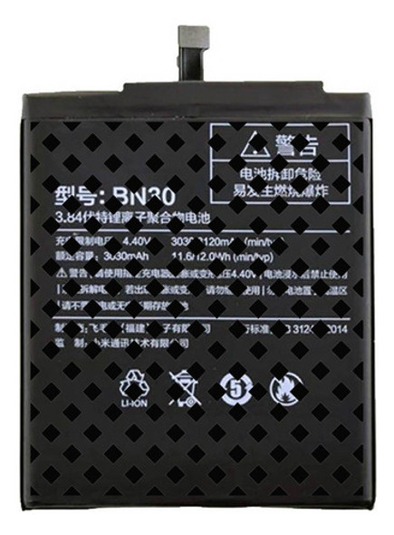 Bate Para Xiaomi Redmi 4a Bn30 3120mah 0