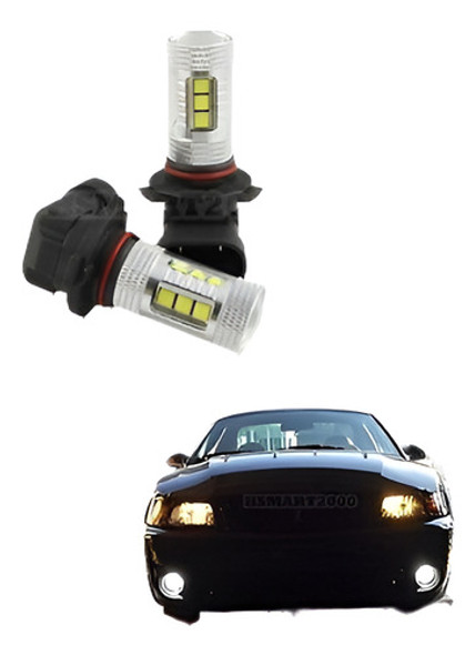 2pcs Puro Blanco 9005 Hb3 80w Led Bombillas Super Luminoso P 0