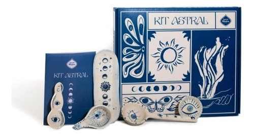 Kit Astral De Cerámica Artesanal 5 Piezas  Sagrada Madre 0