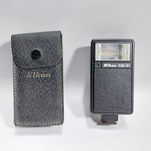 Antiguo Flash Nikon Spidlight Sb - E Fotografía Mag 64046 0