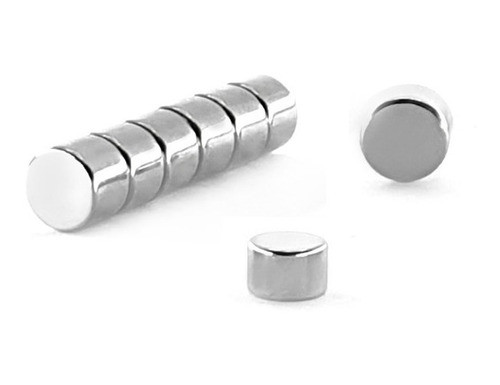 Ímã Neodímio Ø 6x4 Mm N35 20 Unidades 0
