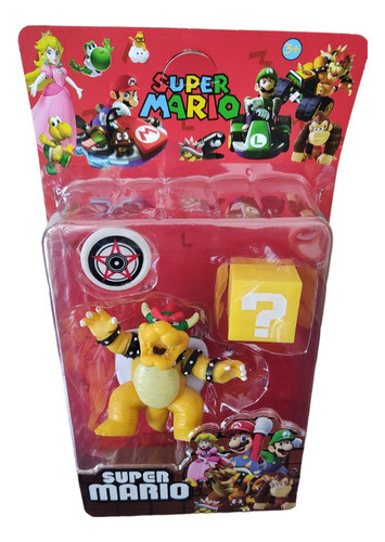 Muñecos Bowser Personaje Mario Bros En Blister X1 0