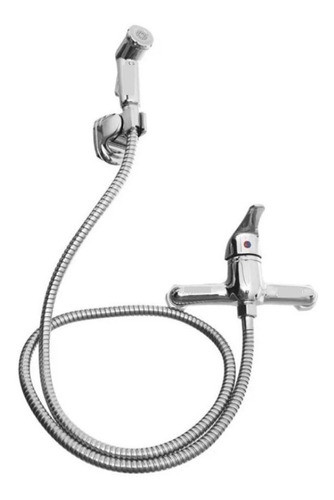 Ducha Higienica Mezcladora Monocomando 15cm Wico Rimontti - 0