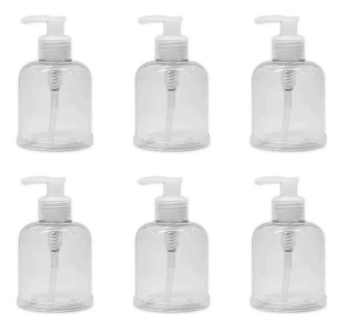 Jabonera Con Bomba 250cc Plastico, Pack X 6u. (cod. 2550) 0