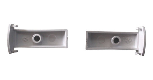 Soportes Manija Cocina Orbis 8300 Blancos Vidrio Plano 0