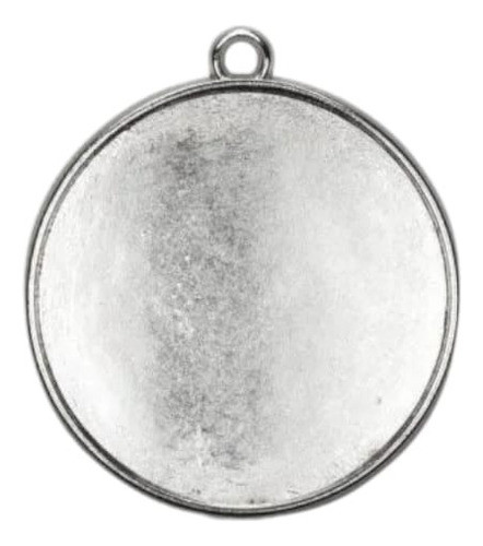 100 Bases Medalla De 18mm Doble Faz Dome, P/ Resinar 1