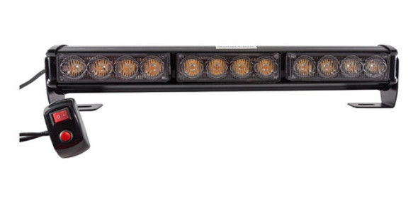 Barral Baliza Ambar 12 Watts 36cm Seguridad Vial Nl812-3 0