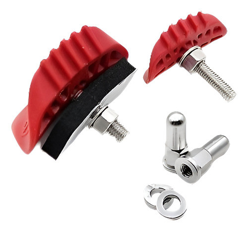 Nueva Bici De La Suciedad Nylon Rim Lock Conjuntos 1.6 Y 2.1 0