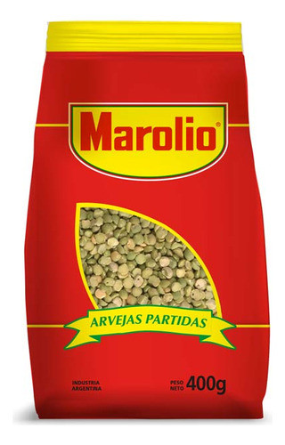 Arvejas  Partidas 400 Gr Marolio Legumbres Secas 0